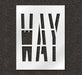 IndividualStencil Message Polyethylene