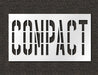 IndividualStencil Message Polyethylene