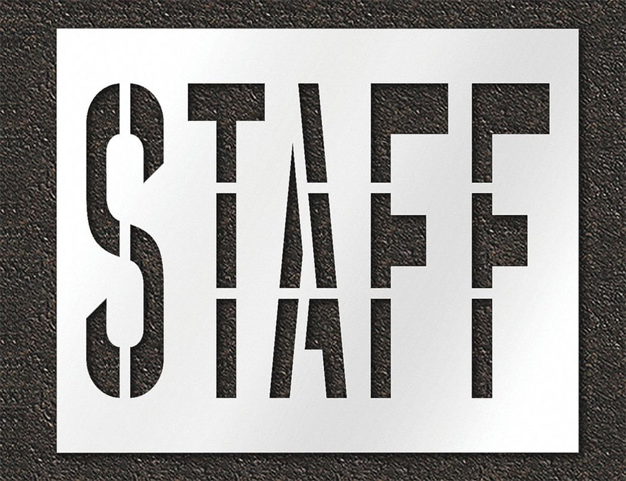 IndividualStencil Message Polyethylene