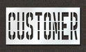 IndividualStencil Message Polyethylene