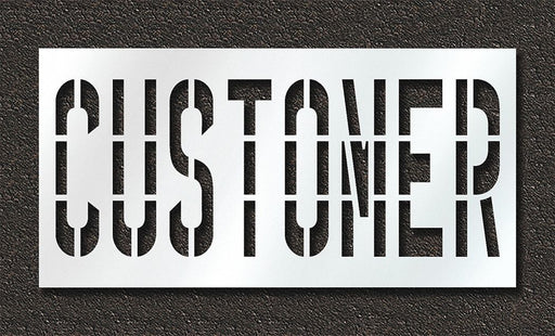 IndividualStencil Message Polyethylene