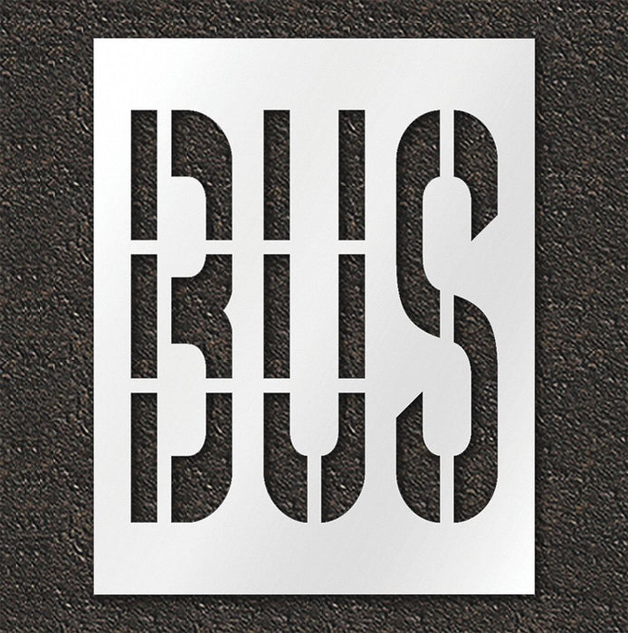 IndividualStencil Message Polyethylene
