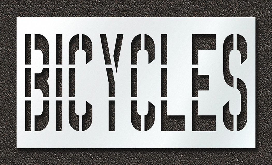 IndividualStencil Message Polyethylene