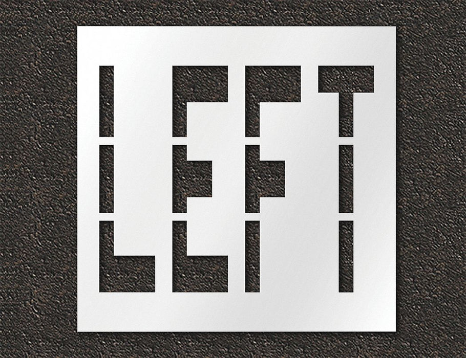 IndividualStencil Message Polyethylene