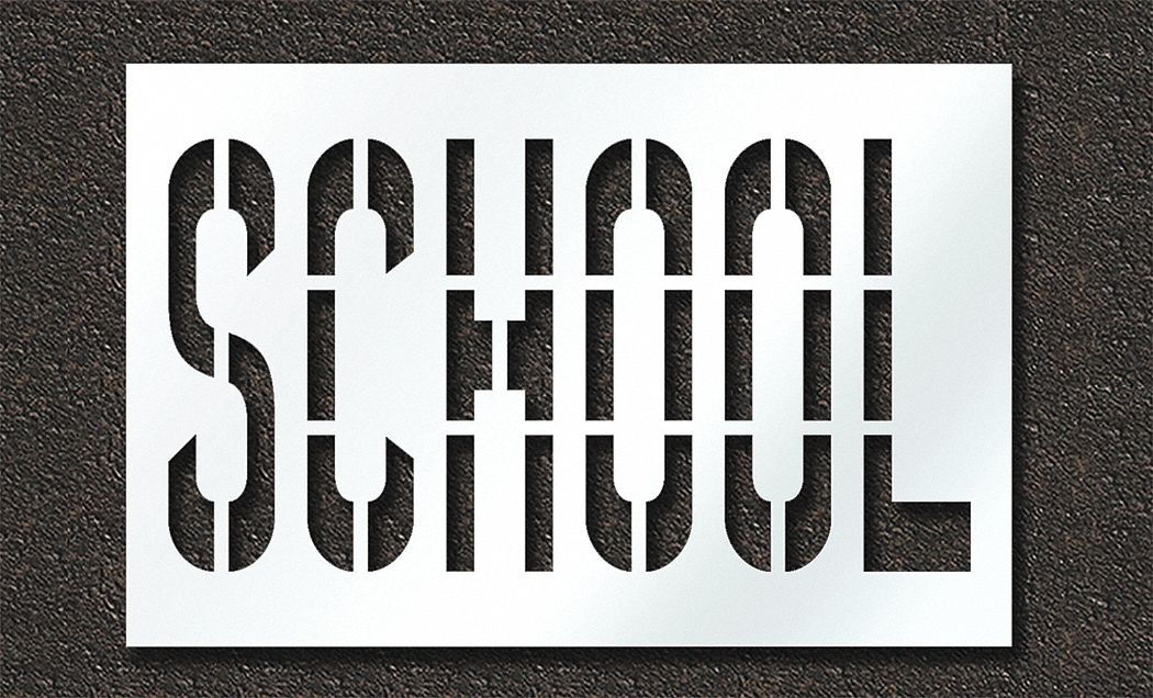 IndividualStencil Message Polyethylene