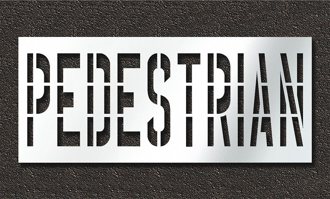 IndividualStencil Message Polyethylene