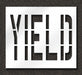 IndividualStencil Message Polyethylene