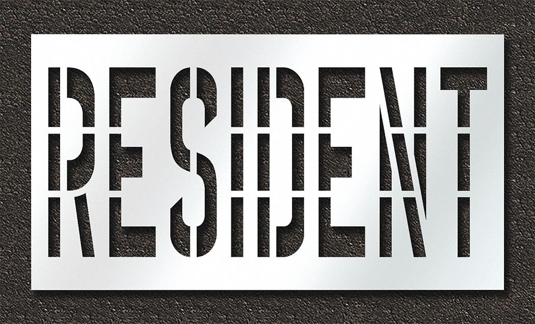 IndividualStencil Message Polyethylene
