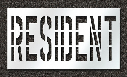 IndividualStencil Message Polyethylene