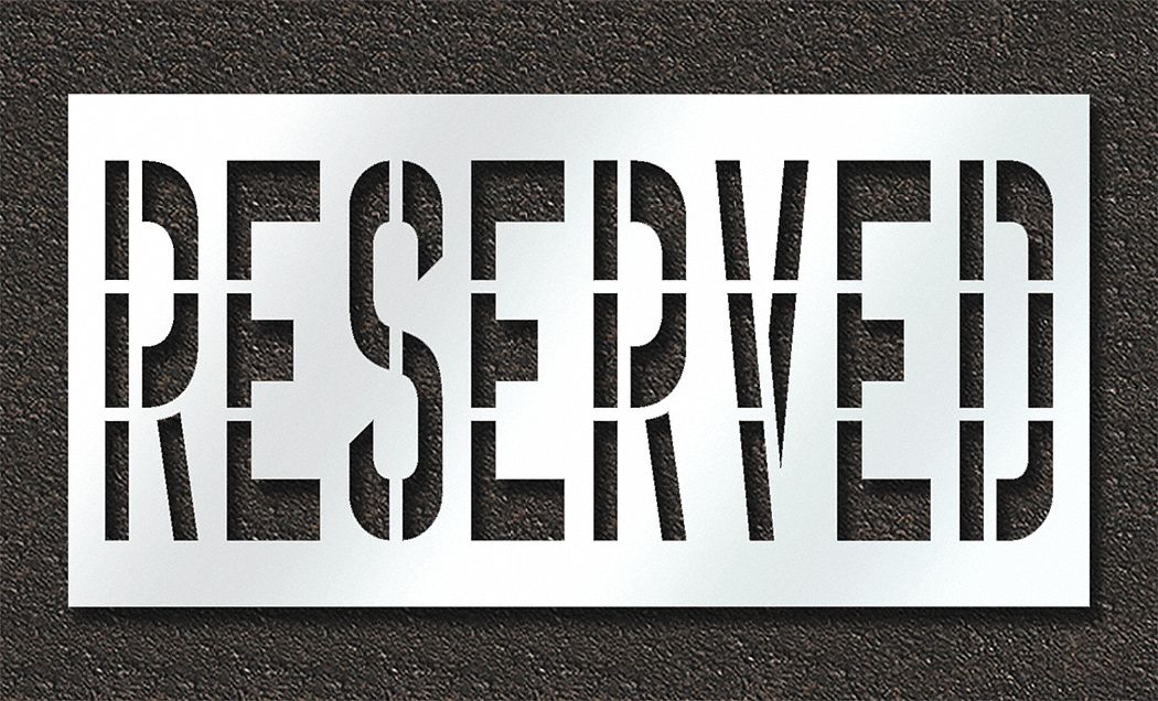IndividualStencil Message Polyethylene