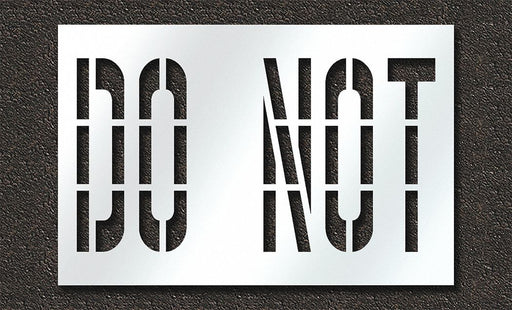 IndividualStencil Message Polyethylene