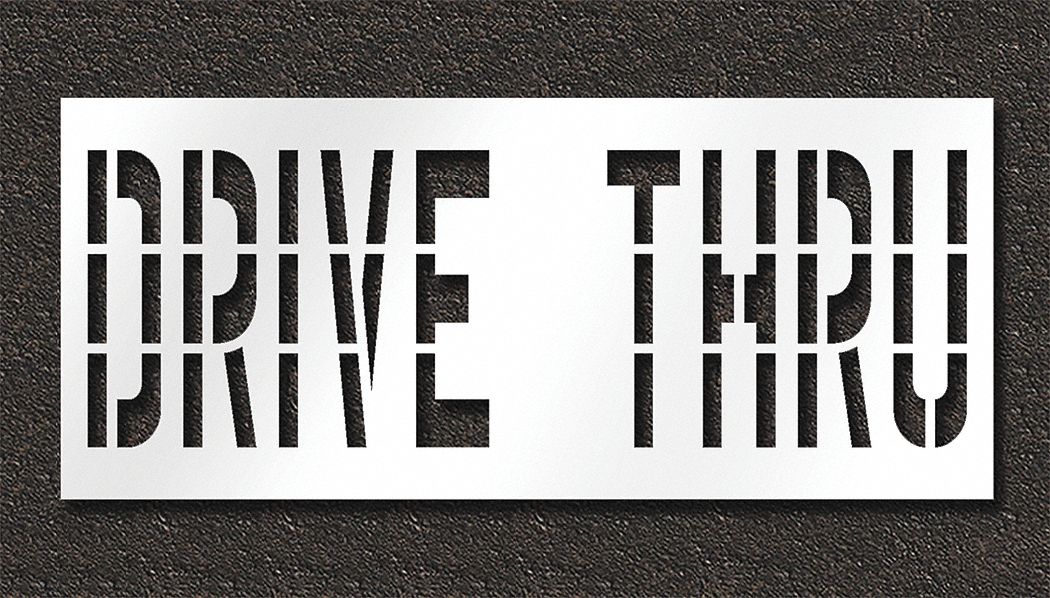 IndividualStencil Message Polyethylene