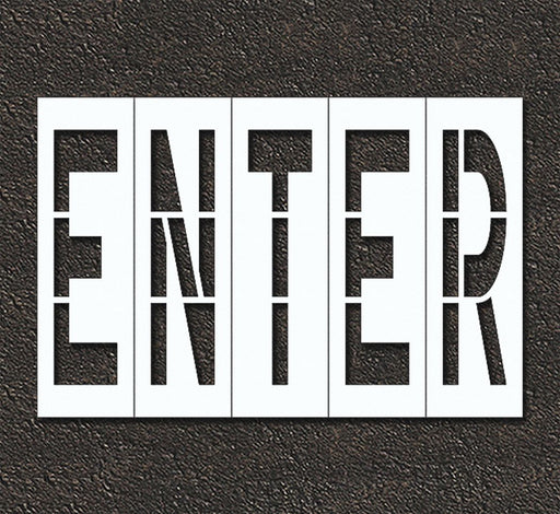 IndividualStencil Message Polyethylene