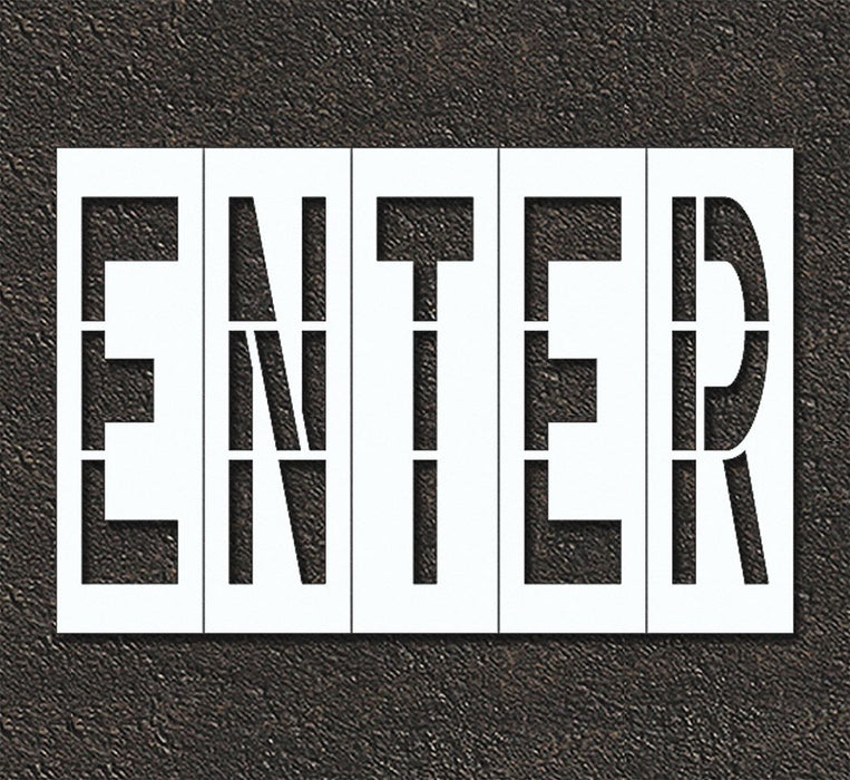 IndividualStencil Message Polyethylene