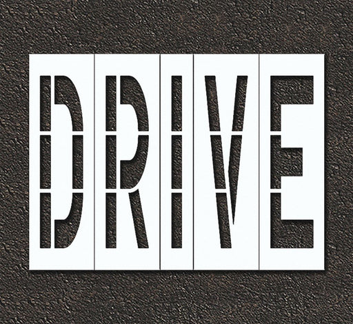 Pavement Stencil Drive