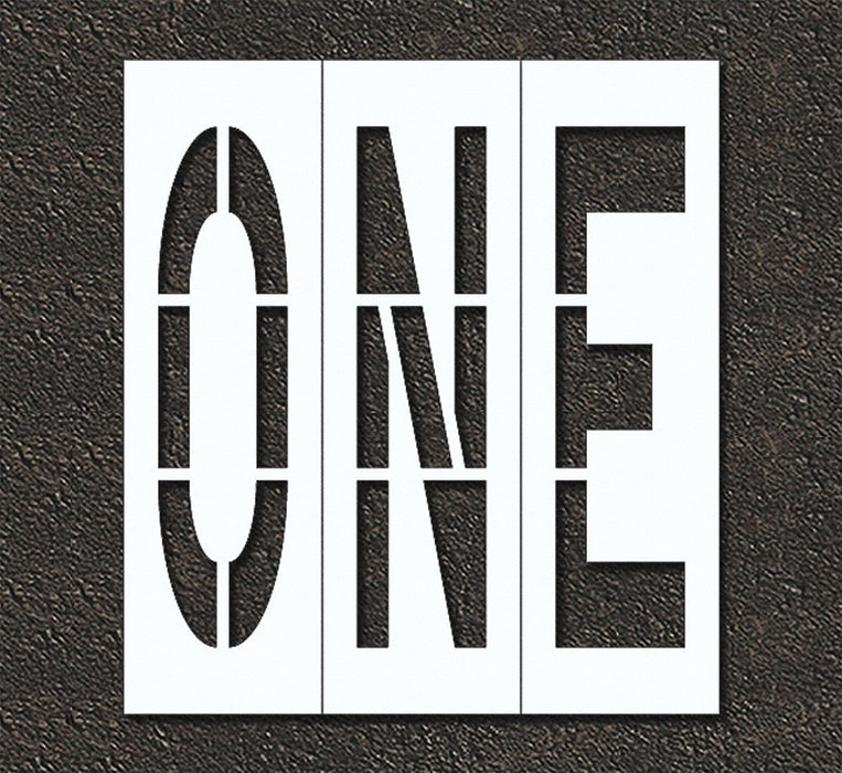 Pavement Stencil One