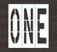 IndividualStencil Message Polyethylene
