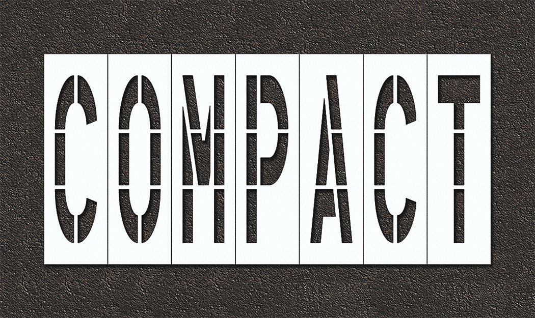 IndividualStencil Message Polyethylene