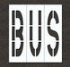 IndivStencil Message Polyethylene 3pcs