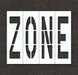 IndividualStencil Message Polyethylene