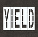 IndividualStencil Message Polyethylene