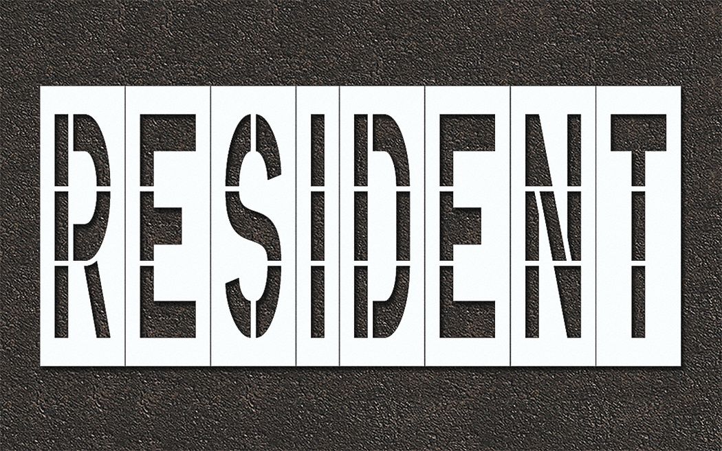 IndividualStencil Message Polyethylene
