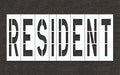 IndividualStencil Message Polyethylene
