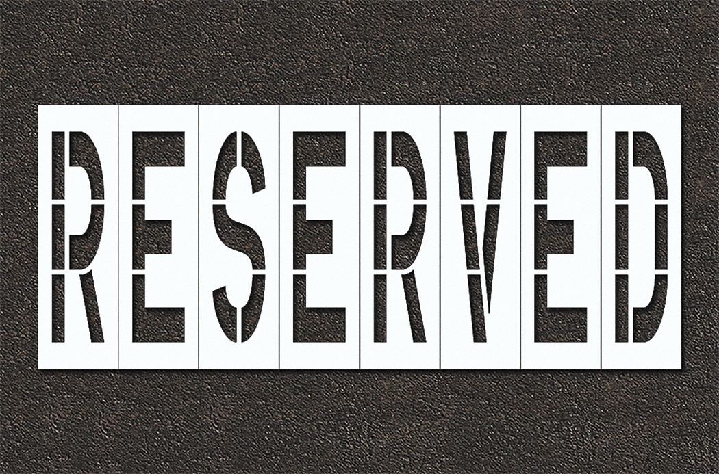 IndividualStencil Message Polyethylene