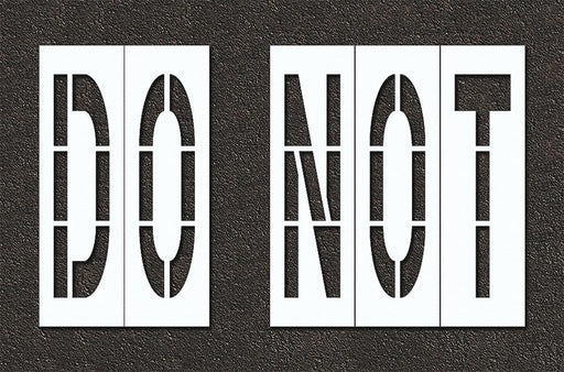 IndividualStencil Message Polyethylene