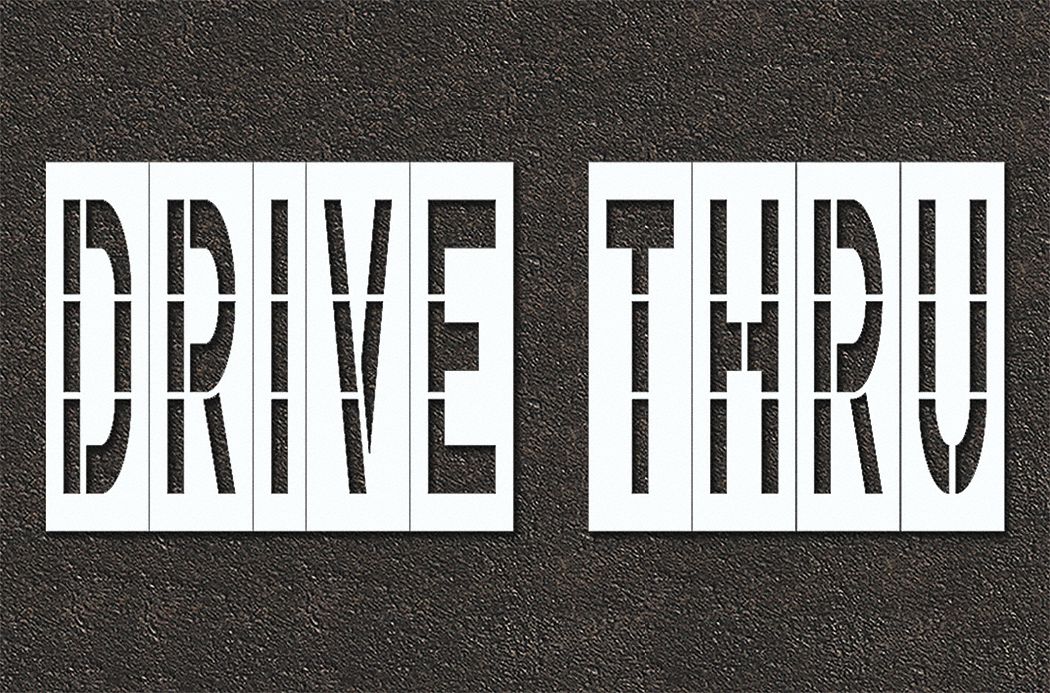IndividualStencil Message Polyethylene