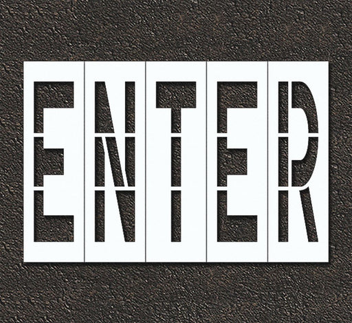 IndividualStencil Message Polyethylene