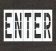 IndividualStencil Message Polyethylene