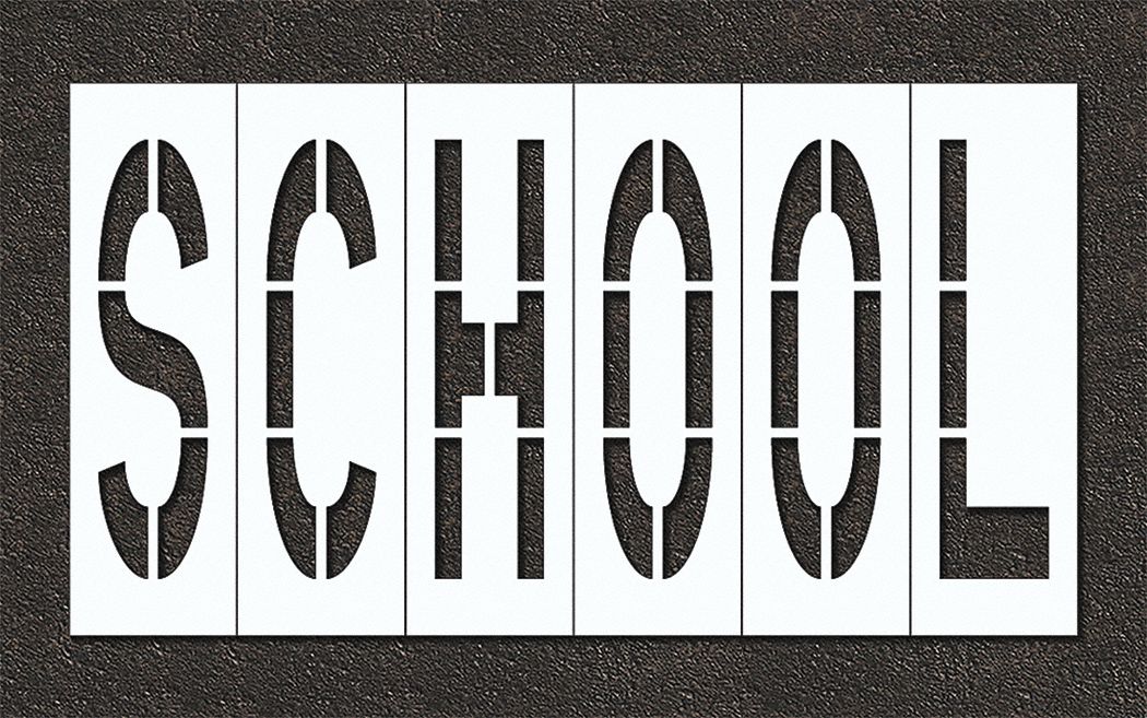 IndividualStencil Message Polyethylene