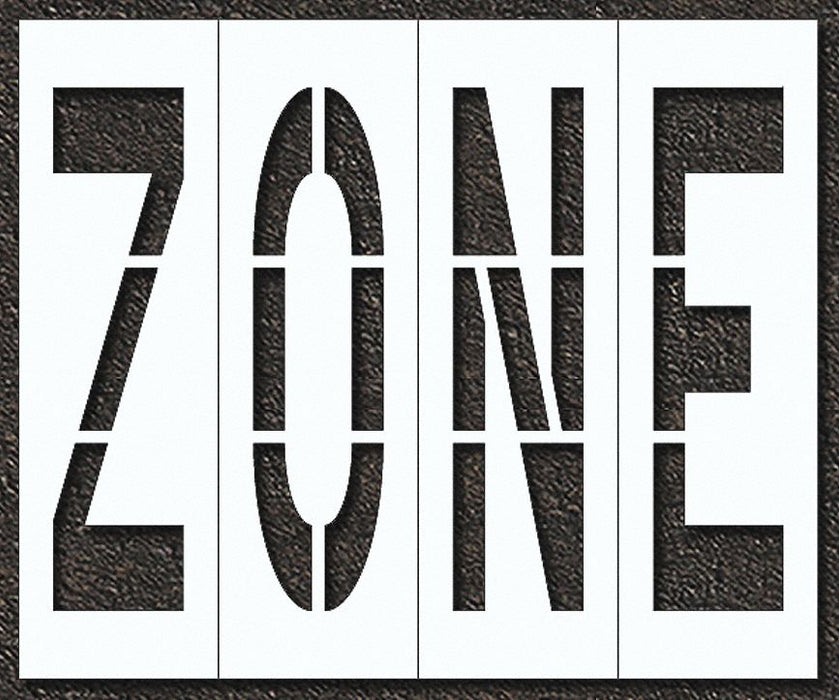IndividualStencil Message Polyethylene