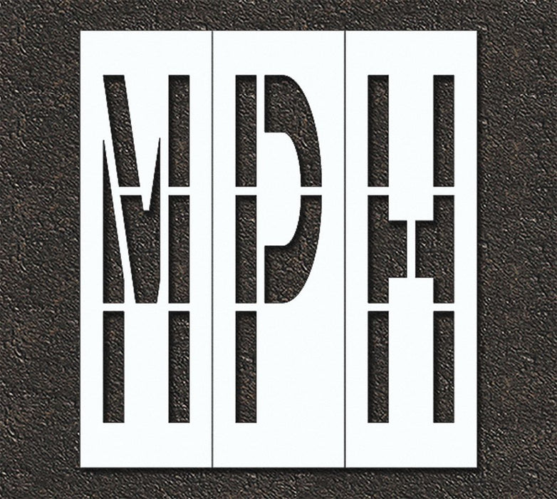 IndividualStencil Message Polyethylene