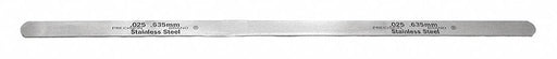 Feeler Gauge SS 0.001in PK12