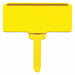 LabelHolder 3inL 1.375inW Yellow PK25