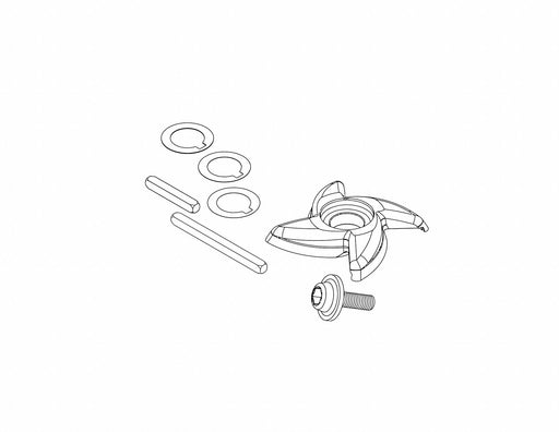 RotaryCutterKit 3.25inDia 0.5inH SS
