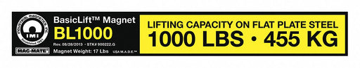 Replacement Capacity Sticker