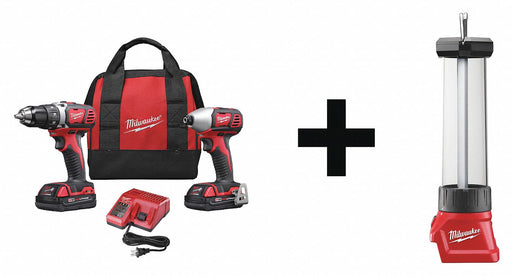 Cordless Combo Kit 18.0 V 3 Tools 2 Batt