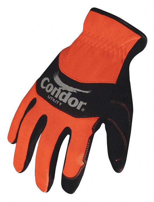 Mechanics Gloves XL Hi Vis Orange/Blk PR