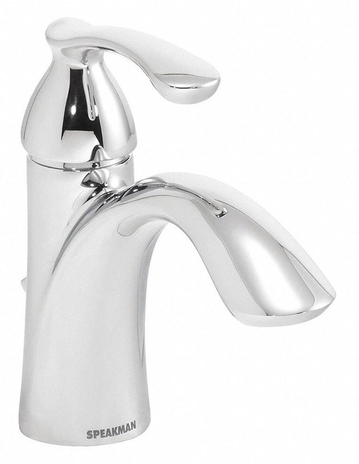 Mid Arc Chrome Speakman Chelsea Brass