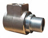 Swivel 90 Deg Brass 3/8 in FNPT Inlet