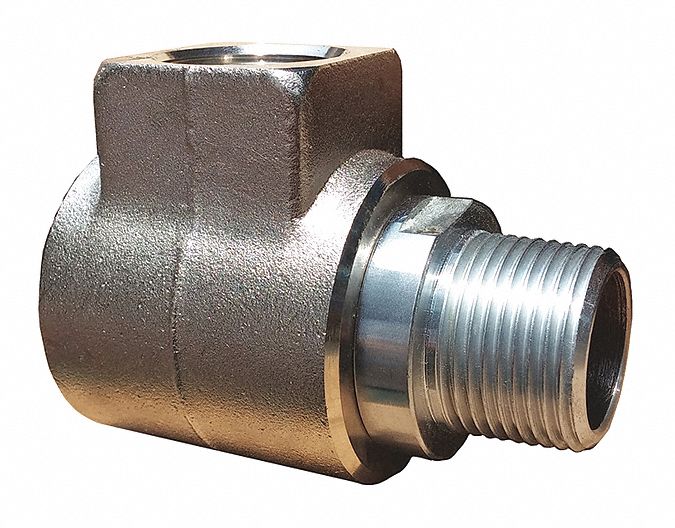 Swivel 90 Deg Brass 1/2 in FNPT Inlet