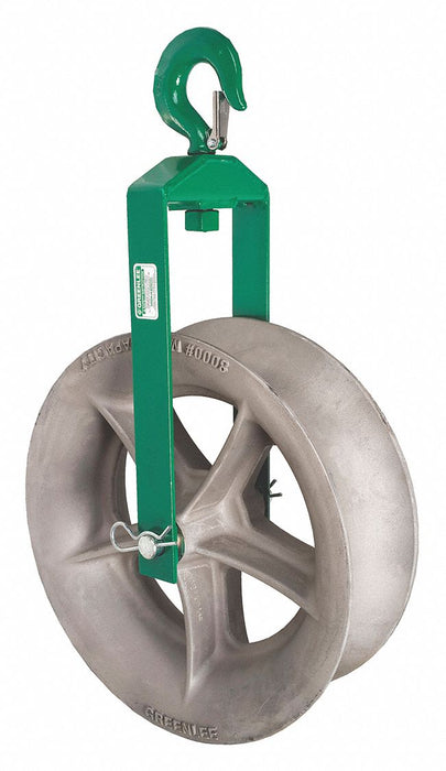 Hook Sheave 8000 lb Max Steel