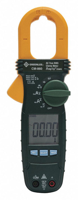 DigitalClampMeter Average 600A 600VAC