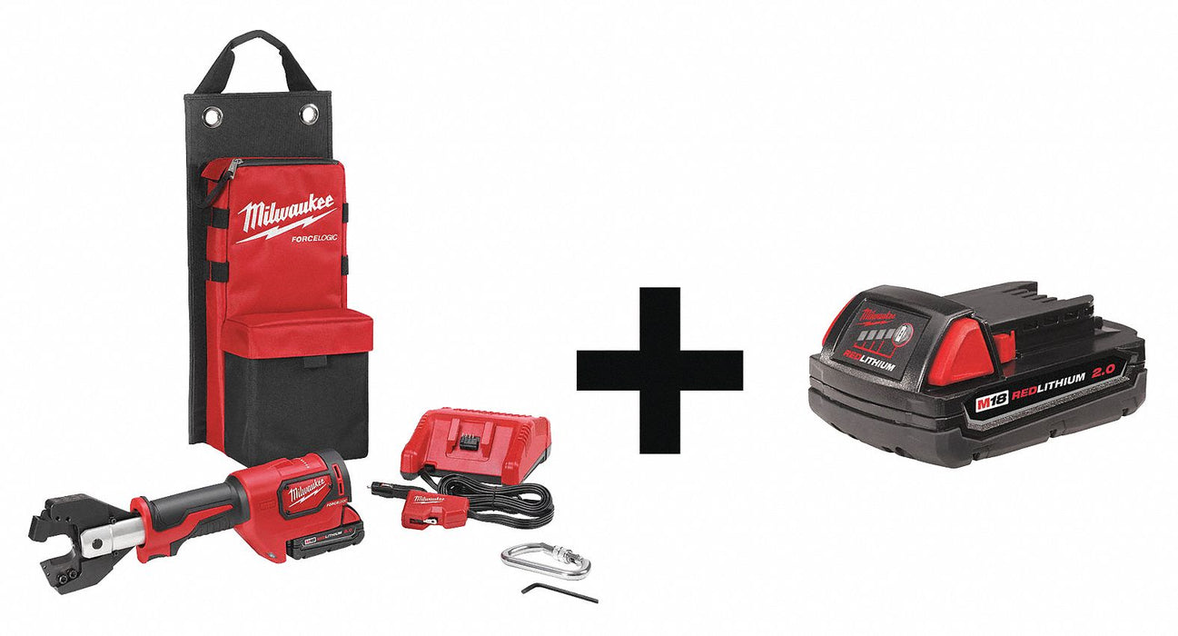 Cordless Cable Cutter Kit 14 in L 2.0Ah