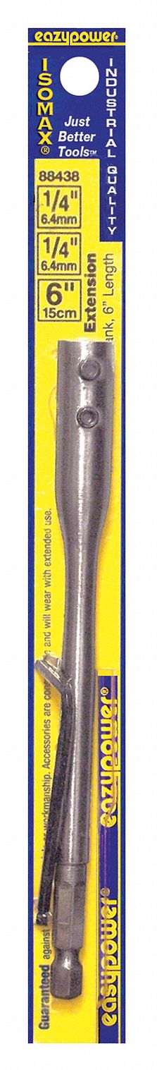 Drill Extension Wood Drills 1/4 in