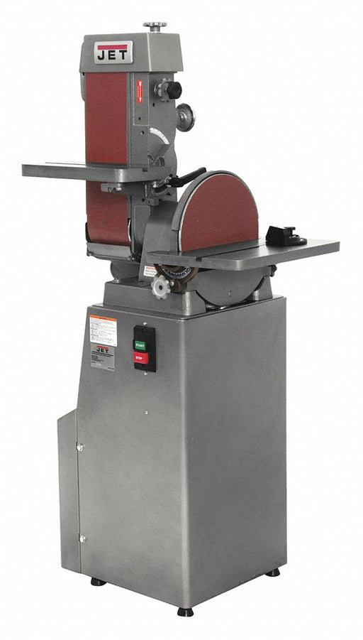 Belt/Disc Finishing Machine 1-1/2HP 6x48