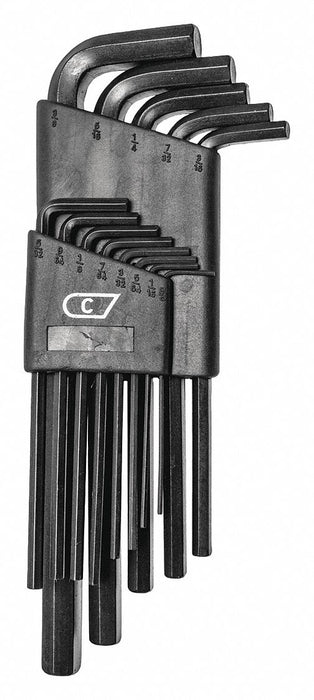 Long-Arm Sae Hex Key 13 Pc Set
